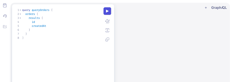 GraphQL Explorer user interface